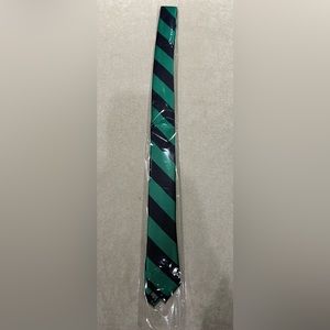 Land’s End NEW navy and red or navy and green striped tie for 10-12 y/o boys.